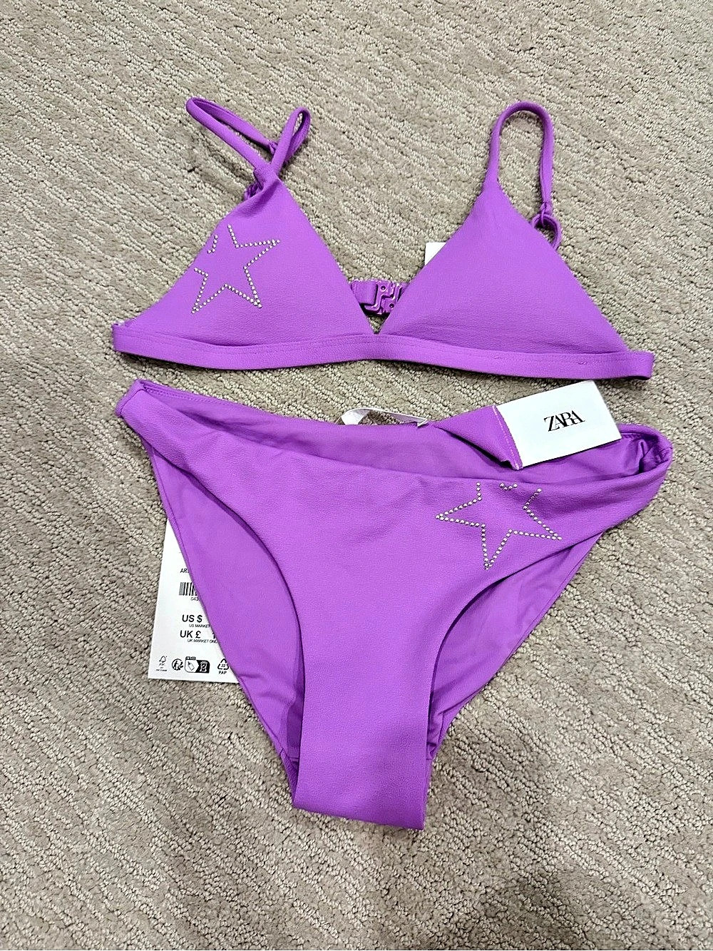Zara girls bikini size 11-12